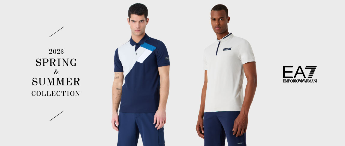 EA7 アルマーニ（EMPORIO ARMANI）2023年 春夏ゴルフウェア特集