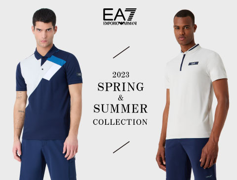 EA7 アルマーニ（EMPORIO ARMANI）2023年 春夏ゴルフウェア特集