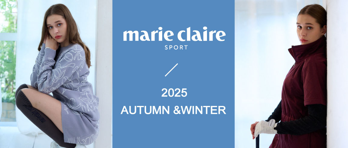 マリクレール（marie claire）2025年 秋冬ゴルフウェア特集