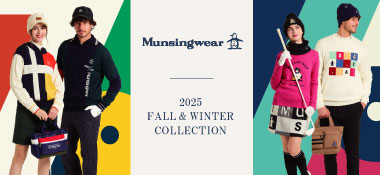 マンシングウェア（Munsingwear）2025年秋冬新作ゴルフウェア特集