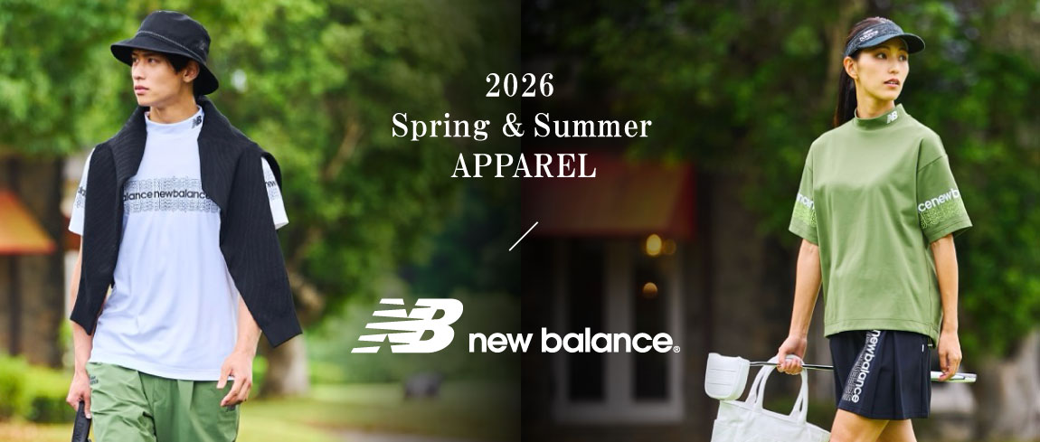 ニューバランスゴルフ（new balance golf）2025年 秋冬ゴルフウェア特集