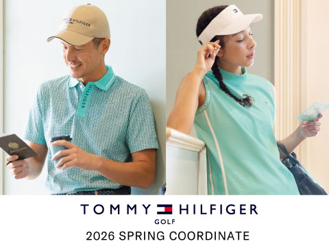 トミーヒルフィガーゴルフ（TOMMY HILFIGER GOLF）2025年 秋冬ゴルフウェア特集