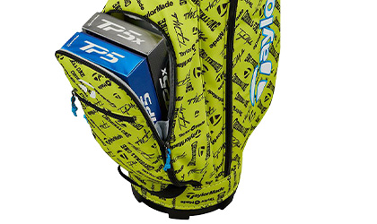 キャディバッグ 収納ポケット数や大きさ