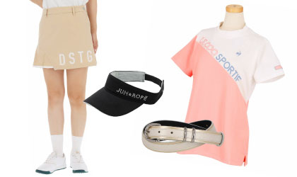 ゴルフウェア 夏のゴルフコーデ