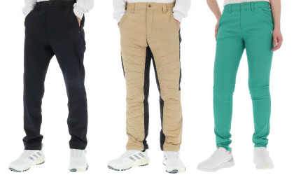 ゴルフパンツ 機能性