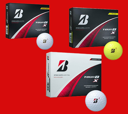 ブリヂストン(BRIDGESTONE)ツアーB X 2024年モデル ゴルフボール