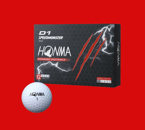 本間ゴルフ D1 SPEEDMONSTER スピードモンスター ゴルフボール