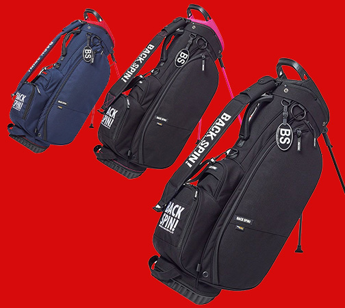 バックスピンゴルフ(BACK SPIN! GOLF)軽量 スタンド キャディバッグ BSBD01C004