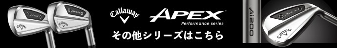 その他、APEX Ai200 / APEX Ai300（エイペックスAi）アイアン シリーズ 一覧はコチラ