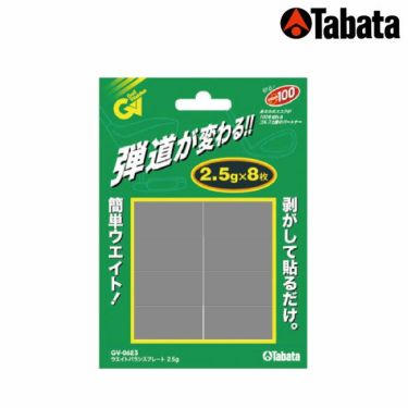 タバタ　Tabata　ウェイトバランスプレート 2.5g　GV-0623