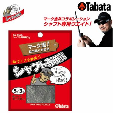 タバタ　Tabata　シャフト専用鉛 5g　GV-0626