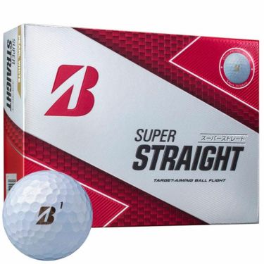 ブリヂストン SUPER STRAIGHT スーパーストレート ゴルフボール 2019年モデル　1ダース（12球入り） 商品詳細3