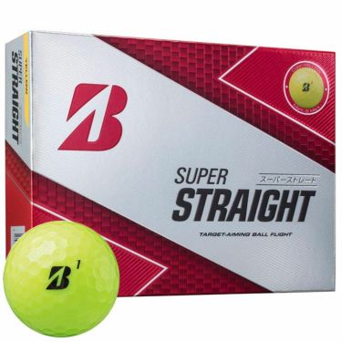 ブリヂストン SUPER STRAIGHT スーパーストレート ゴルフボール 2019年モデル　1ダース（12球入り） 商品詳細4