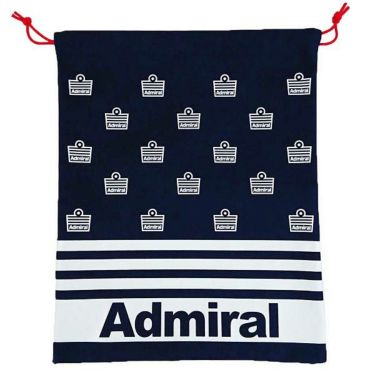 アドミラル Admiral　ユニセックス ロゴプリント マルチ巾着 ADMZ0ST9 30 ネイビー 商品詳細2