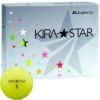 キャスコ　KIRA STAR キラスター2 ゴルフボール　1ダース（12球入り）　イエロー
