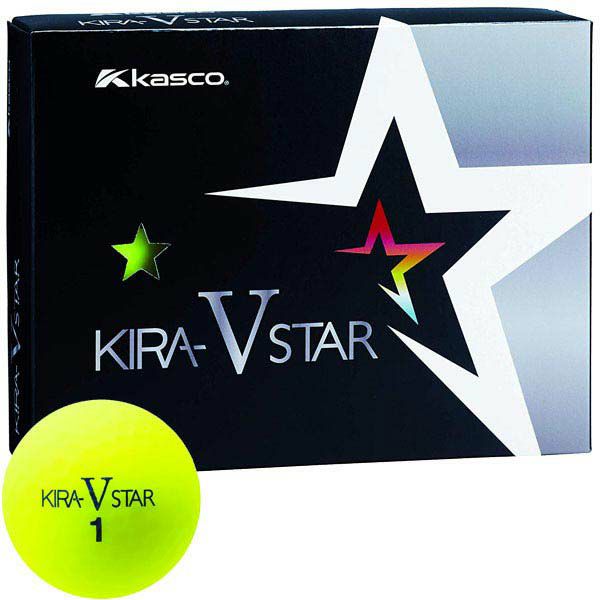 キャスコ KIRA STAR V キラスターV ゴルフボール 1ダース（12球入り