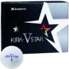 キャスコ　KIRA STAR V キラスターV ゴルフボール　1ダース（12球入り）　ホワイト