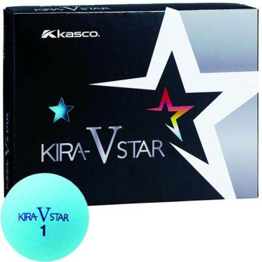 キャスコ　KIRA STAR V キラスターV ゴルフボール　1ダース（12球入り）　アクア