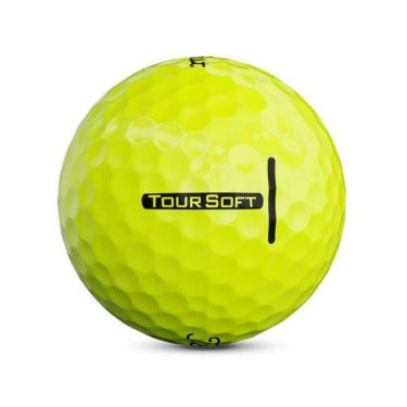 タイトリスト TOUR SOFT ツアーソフト 2020年モデル　ゴルフボール　1ダース（12球入り）　イエロー 商品詳細4