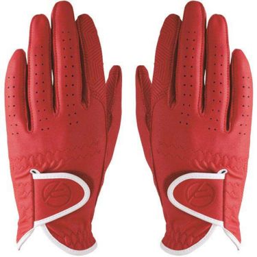 キャスコ　Palette パレット　両手用 レディース ゴルフグローブ SF-2014LW 301 レッド　2020年モデル レッド
