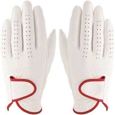 キャスコ　Palette パレット　両手用 レディース ゴルフグローブ SF-2014LW 001 ホワイト　2020年モデル ホワイト