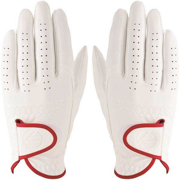 キャスコ　Palette パレット　両手用 レディース ゴルフグローブ SF-2014LW 001 ホワイト　2020年モデル ホワイト