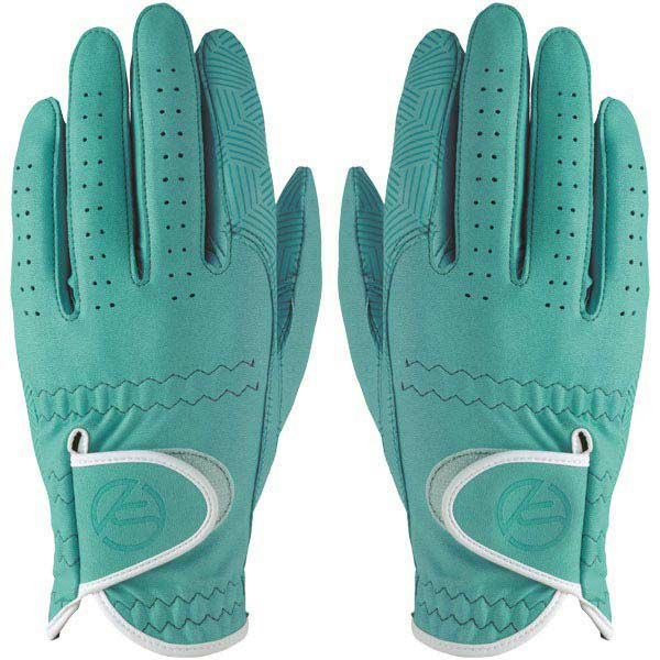 キャスコ　Palette パレット　両手用 レディース ゴルフグローブ SF-2014LW 113 ターコイズ　2020年モデル ターコイズ