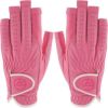 キャスコ　Palette パレット　指先カット 両手用 レディース ゴルフグローブ SF-2030LW 302 ピンク　2020年モデル
