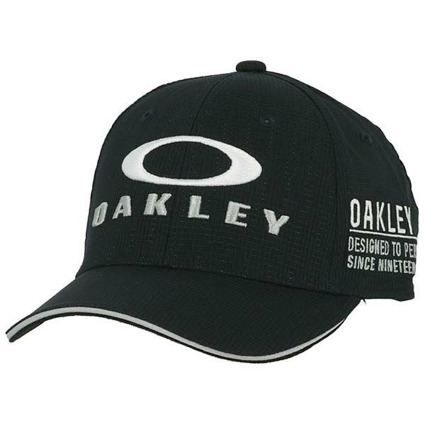 オークリー Oakley メンズ Golf Hat 刺繍ロゴ キャップ Fos 02e ブラックアウト 年モデル 公式 有賀園ゴルフオンラインago