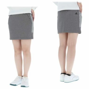 アディダス adidas　レディース ヘザー ストレッチ インナーパンツ一体型 スカート INS36　2020年モデル 詳細3