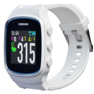 グリーンオン ザ・ゴルフウォッチ ノルム2　腕時計型 GPSゴルフナビ　ホワイト G018W　2020年モデル ホワイト