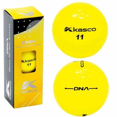 キャスコ DNA ディーエヌエー ゴルフボール 1ダース（12球入り） イエロー　2021年モデル 詳細1
