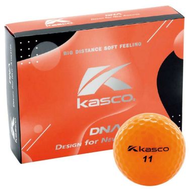 キャスコ DNA ディーエヌエー ゴルフボール 1ダース（12球入り） オレンジ　2021年モデル オレンジ