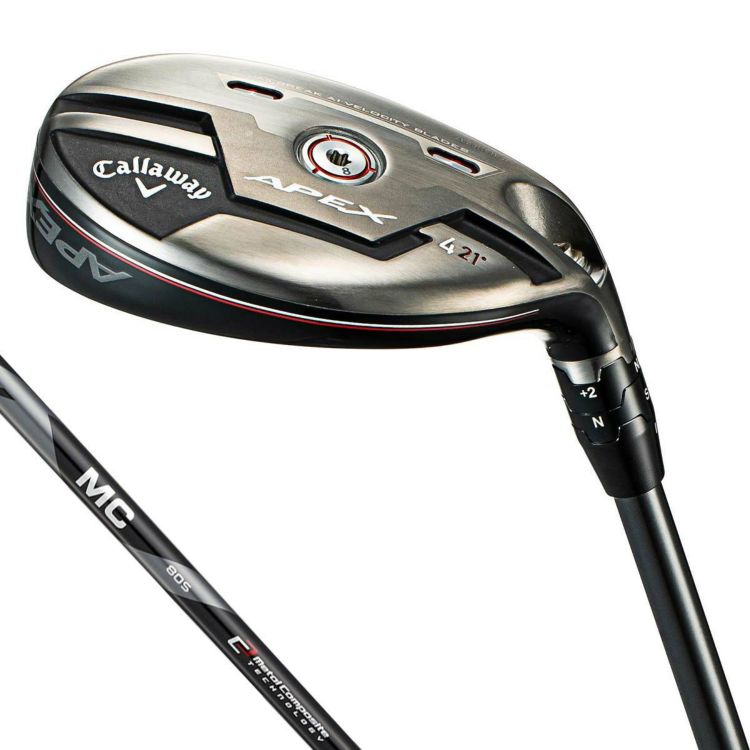 キャロウェイ　APEX エイペックス 2021年モデル　メンズ ユーティリティ　Fujikura MC 80 for Callaway シャフト