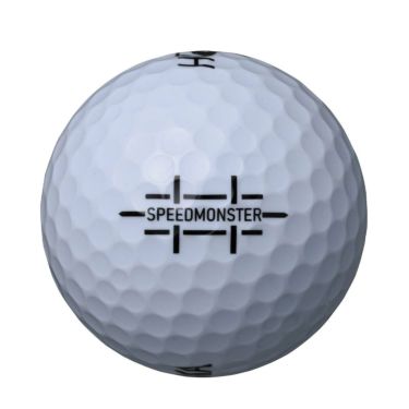 本間ゴルフ　D1 SPEEDMONSTER スピードモンスター　2021年モデル　ゴルフボール ホワイト　1ダース（12球入り）　2021年モデル　詳細2
