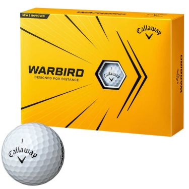 キャロウェイ　WARBIRD ウォーバード 2021年モデル　ゴルフボール　1ダース（12球入り） ホワイト ホワイト