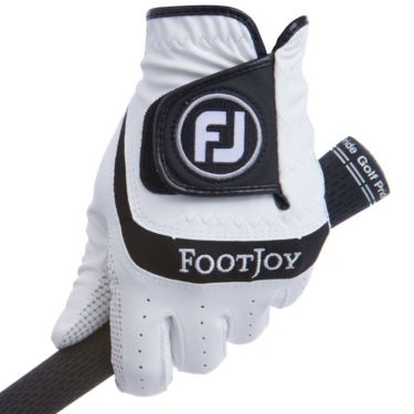 フットジョイ FootJoy　NANOLOCK TECH ナノロック テック 2021年モデル　メンズ ゴルフグローブ FGNTC21 WT ホワイト/ブラック　詳細1
