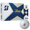 オウンネーム専用　ブリヂストン TOUR B JGR 2021年モデル　ゴルフボール 1ダース（12球入り）　パールホワイト