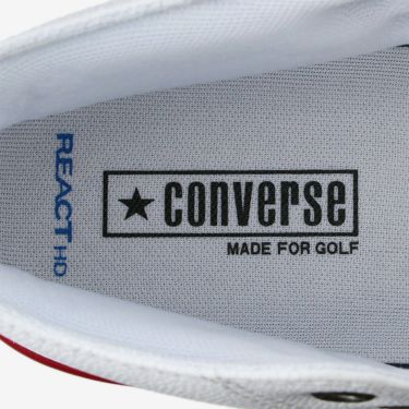 コンバース CONVERSE　ALL STAR GF HI オールスター スパイクレス ゴルフシューズ 3350006 ホワイト WHITE（33500060）