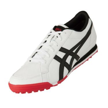 アシックス asics　ゲルプレショット クラシック 3　ユニセックス スパイクレス ゴルフシューズ 1113A009 103 ホワイト/ブラック　2021年モデル