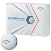 キャロウェイ　SUPERSOFT スーパーソフト 2021年モデル　ゴルフボール　1ダース（12球入り） ホワイト