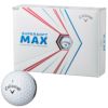 キャロウェイ　SUPERSOFT MAX スーパーソフト マックス 2021年モデル　ゴルフボール　1ダース（12球入り） ホワイト