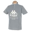 カッパ Kappa　メンズ ビッグロゴプリント 半袖 ポロシャツ KGA12SS33　2020年モデル ブルー（BL）