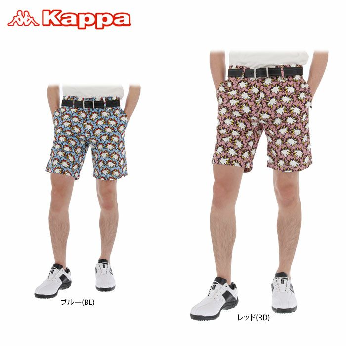 世界的に 美品 KAPPA カッパ ゴルフ ショートパンツ 花柄派手 サイズM