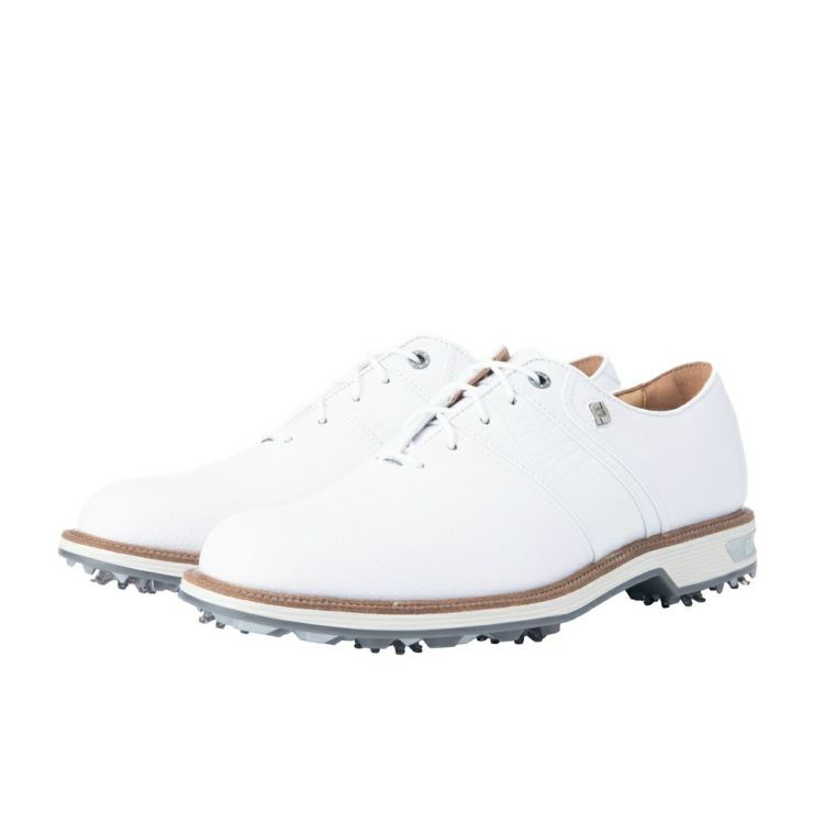 フットジョイ FootJoy ドライジョイズ プレミア パッカード レース 2021年モデル メンズ ゴルフシューズ 53931 ホワイト/ホワイト  【公式】有賀園ゴルフオンラインAGO