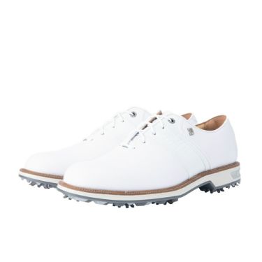 フットジョイ FootJoy　ドライジョイズ プレミア パッカード レース 2021年モデル　メンズ ゴルフシューズ 53931 ホワイト/ホワイト ホワイト/ホワイト（53931）