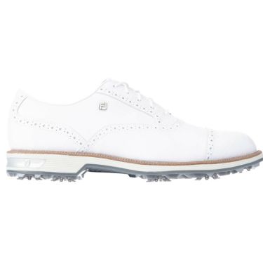 フットジョイ FootJoy　ドライジョイズ プレミア ターロウ レース 2021年モデル　メンズ ゴルフシューズ 53927 ホワイト/ホワイト 詳細1