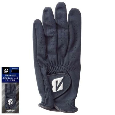 ブリヂストン　TOUR GLOVE ツアーモデル ショートスペック　メンズ ゴルフグローブ GLG12 BK ブラック 詳細1