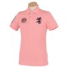 アドミラル Admiral　メンズ フラッグ 刺繍 半袖 ポロシャツ ADMA016 ピンク（47）