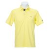 トミー ヒルフィガー ゴルフ　メンズ ロゴ刺繍 総柄 ジャガード 半袖 ポロシャツ THMA105　2021年モデル イエロー（70）